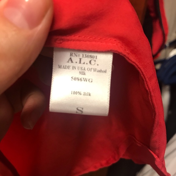 A.L.C. Silk blouse - Picture 3 of 5